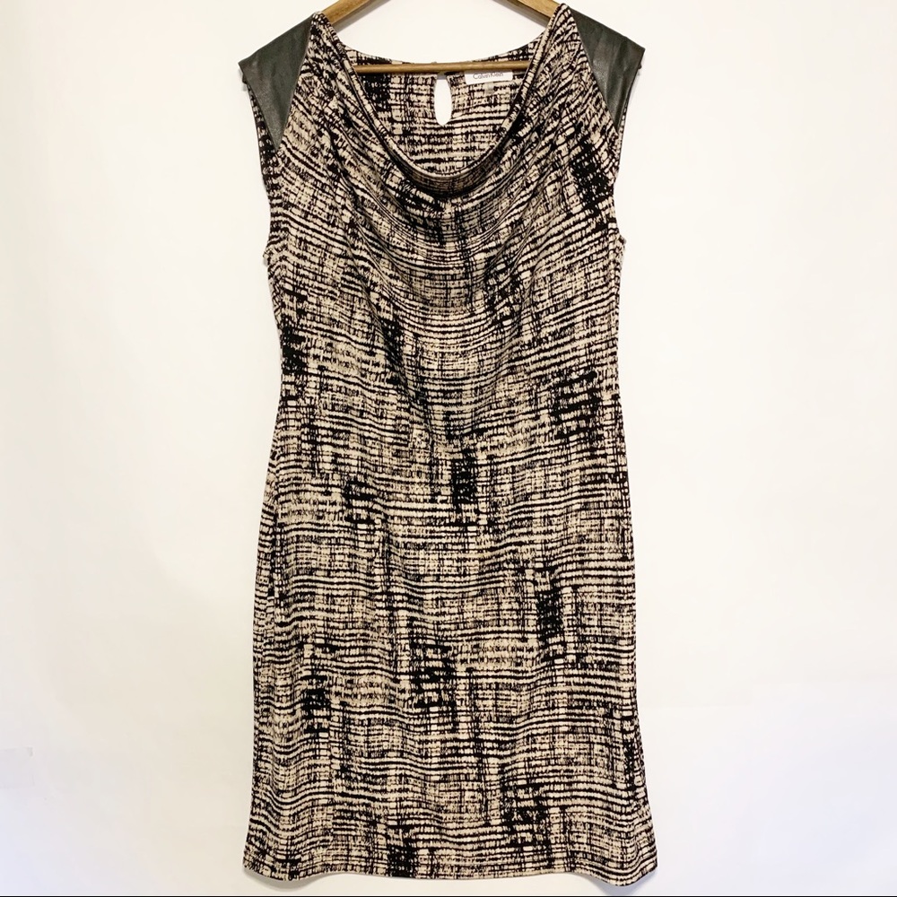 Calvin Klein Cap Sleeve Stretchy Dress Medium